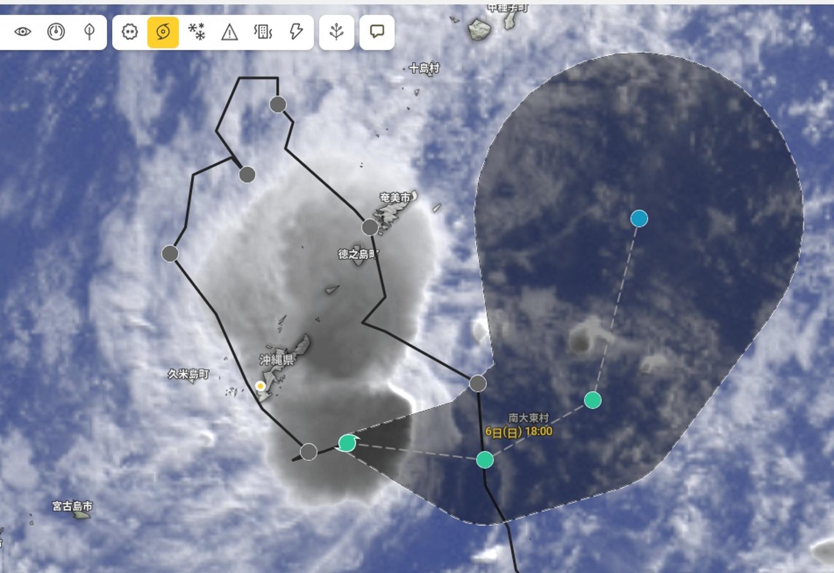 台風２４号
